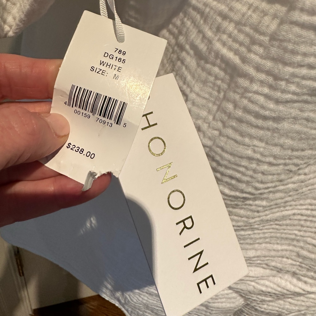 Honorine Cotton Gauze Francesca Top. Size M. Nwt — image 6 of 7